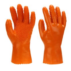 Acid and alkali resistant chemical gloves fishing gloves Multi-Purpose Industrial Anti-Slip Acid-Alkali Resistant Fishing Gloves for Fish Market