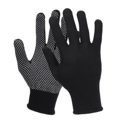 Dotted grip gloves