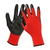 Nitrile gloves nitrile butyl dipped gloves work thickened non-slip wear-resistant nylon hang rubber protective latex gloves