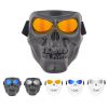 Harley New devil windscreen mask motorbike off-road goggles skull track riding glasses windproof sand adult
