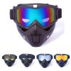 Harley windscreen motorbike men and women retro biker full face mask riding mask off-road goggles