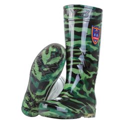Rain shoes tall men camouflage water boots labor protection water shoes non-slip wear-resistant rubber shoes protective boots pvc rain boots factory direct sale