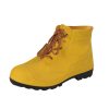 Factory supply high and low protection rain shoes anti-smash steel clad head big sole rain shoes pvc steel head steel sole rain boots