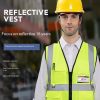 Reflective vest Reflective clothing construction construction garden sanitation traffic reflective undershirt site duty multi-pocket reflective undershirts