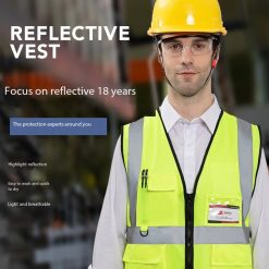 Reflective vest Reflective clothing construction construction garden sanitation traffic reflective undershirt site duty multi-pocket reflective undershirts
