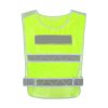 Thickened fishing mesh cloth reflective vest high brightness lattice reflective clothing construction traffic riding safety reflective waistcoat