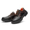 Welder's Shoes Steel Toe Labour Insurance Shoes Electrician's Insulated Shoes Anti-smash and Anti-puncture Safety Shoes Low Top Cold Bonded Labour Insurance Shoes