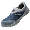 Labour insurance shoes anti-smash anti-puncture protection wear-resistant solid sole anti-static folding resistance labour insurance men's shoes factory breathable lightweight