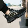 Labour insurance shoes anti-smash, anti-puncture, anti-odour, breathable and wear-resistant work shoes men's summer button paragraph soft-soled shoes do not get tired of standing for a long time.