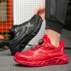Knob buckle labour insurance shoes steel head male anti-smash anti-puncture anti-slip anti-odour safety protection shoes construction site factory male