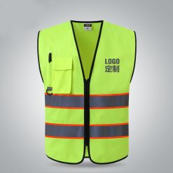 Reflective vest construction, reflective vest, environmental sanitation, vehicle safety protection, fluorescent clothing, printing
