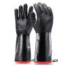 Heavy-duty neoprene high-temperature heat-resistant steam barbecue flame retardant heat and oil resistant amazon anti-scald gloves